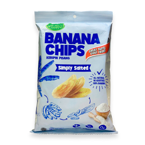 картинка Чипсы банановые "Simply Salted" Banana Chips 70г – Prostor.ae
