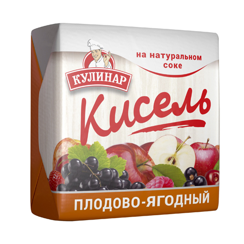 картинка Кисель на натуральном соке "Плодово-ягодный" "Кулинар" 220г – Prostor.ae