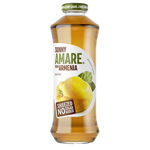 картинка Айвовый сок прямого отжима с добавлением яблочного сока (без сахара) "Amare" (Армения) 750мл. – Prostor.ae